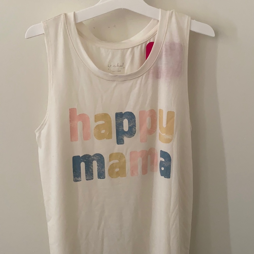 Isabel maternity tank, size M